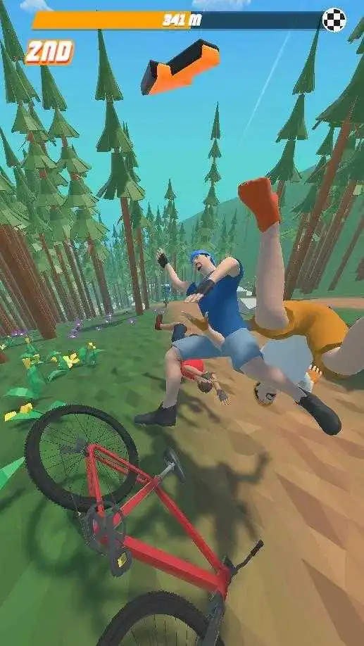 自行车山地赛3D游戏中文版2024下载v2.1
